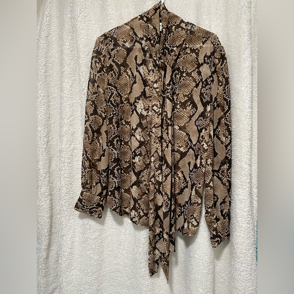 Altuzarea for Target Snakeskin Blouse